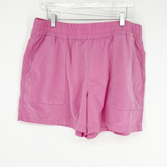 Athleta Boundless Pull On Shorts XL Pink - Picture 2 of 7